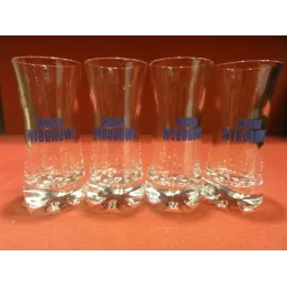 6 VERRES VODKA  WYBOROWA 6CL HT. 9.50CM