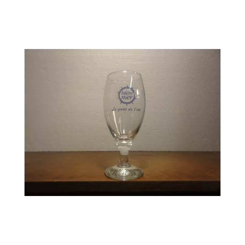 1 VERRE BIERE DE MER  KANTERBRAU 25CL