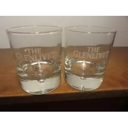 2 VERRES THE GLENLIVET HT. 8.50CM