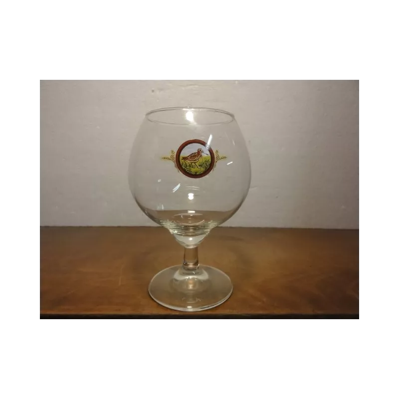 6 VERRES BECASSE 25CL  HT 14CM