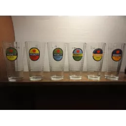 6 VERRES VEDETT COLLECTOR 50CL
