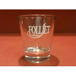 6 VERRES A CAFE FOLLIET  7CL