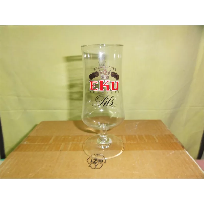 1boite de 6 verres kulmbacher   eku  25cl 