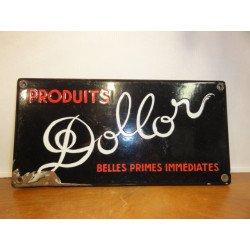 PLAQUE EMAILLEE DOLLOR 