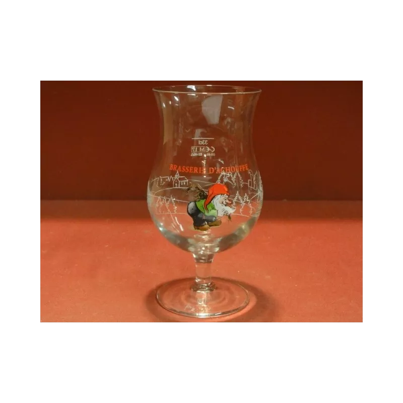 6 VERRES D'ACHOUFFE 33CL HT. 16.80CM