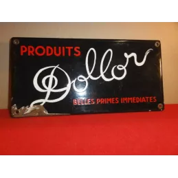 PLAQUE EMAILLEE DOLLOR 