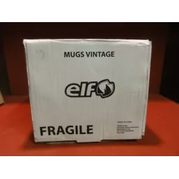 COFFRET DE 4 MUGS ELF COLLECTOR