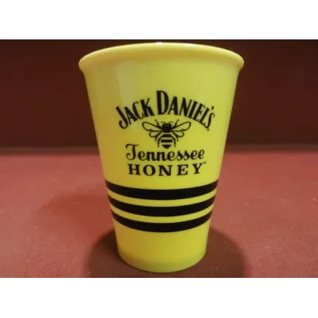 GOBELET JACK DANIEL'S JAUNE HT. 6.20CM