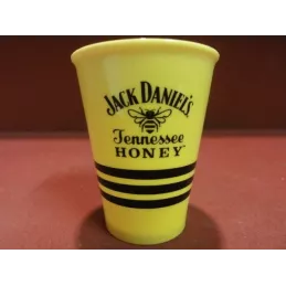 GOBELET JACK DANIEL'S JAUNE HT. 6.20CM