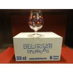 6 VERRES DELIRIUM   33cl