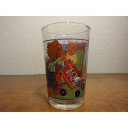 1 VERRE A MOUTARDE OURS BRUN  ANNEE 1999