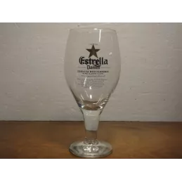 6 VERRES ESTRELLA DAMM 30CL HT.18CM