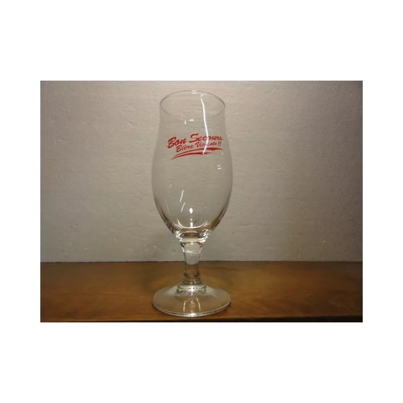 1 VERRE BON SECOURS 50CL HT.20.20CM