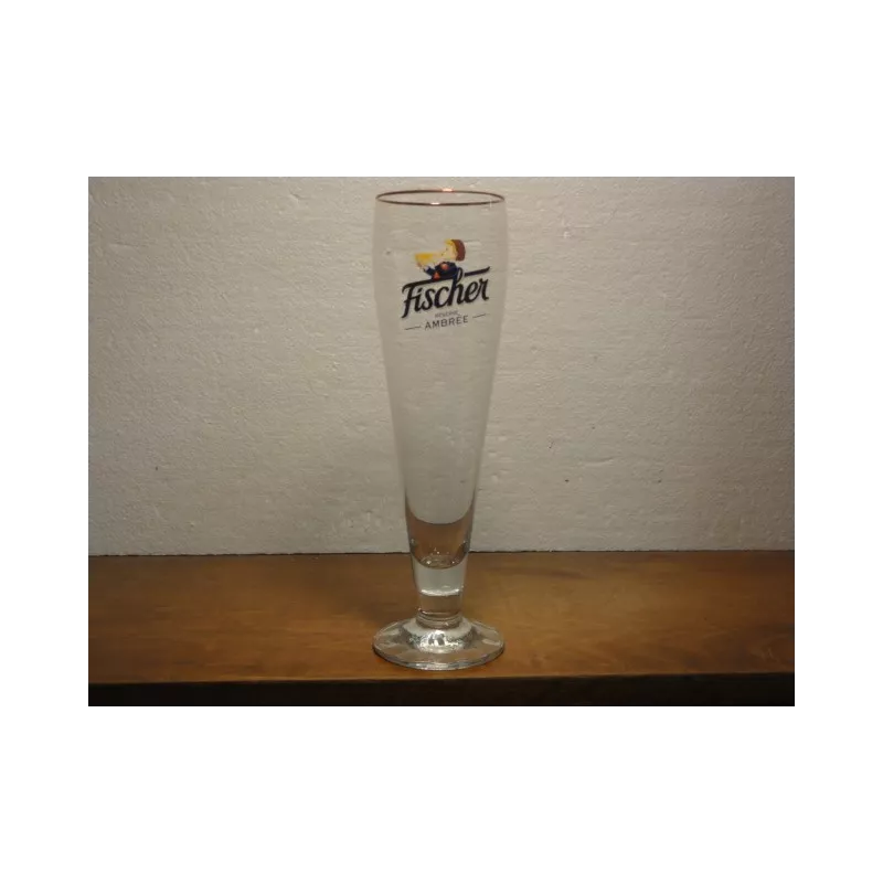 6 VERRES FISCHER 25CL HT. 22.40CM