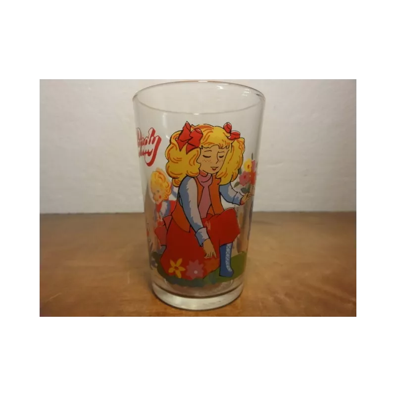 1 VERRE A MOUTARDE  CANDY  1976 HT. 9.80CM