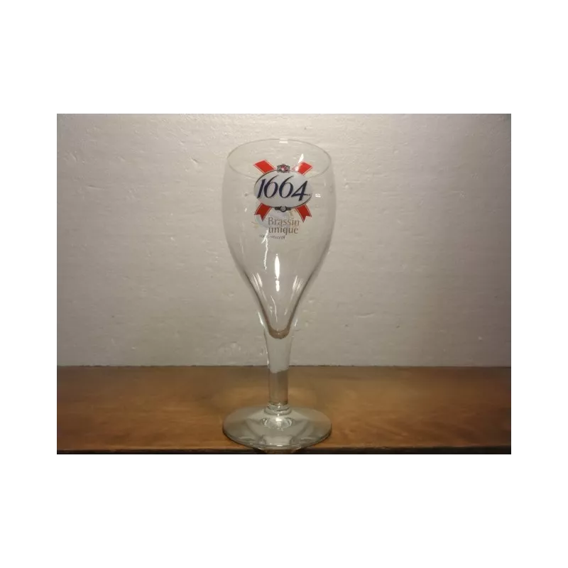 1 VERRE KRONENBOURG 1664 25CL BRASSIN UNIQUE 2001