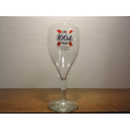 1 VERRE KRONENBOURG 1664 25CL BRASSIN UNIQUE 2001