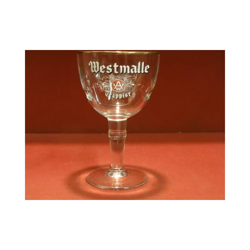 1 VERRE WESTMALLE 33CL HT.17.80CM