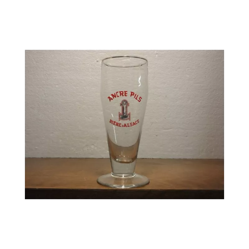 1 VERRE ANCRE PILS 25CL HT. 16.80CM