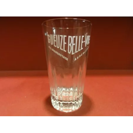 6 VERRES GUEUZE BELLE -VUE  25CL HT. 13.50CM