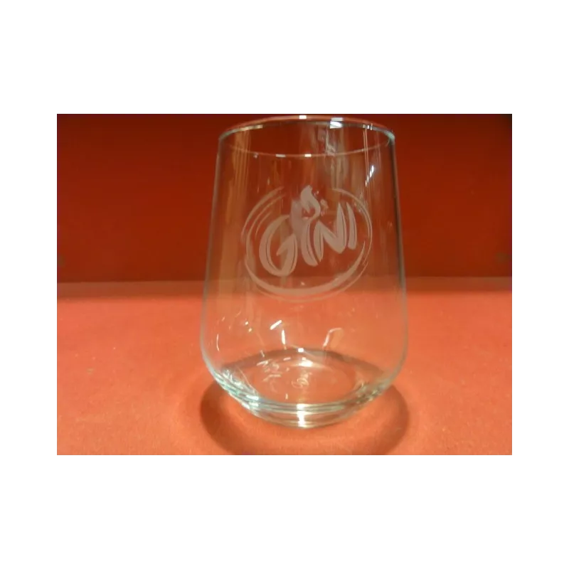 6 VERRES GINI 35CL HT. 11CM