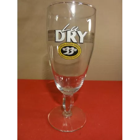 1 VERRE LA DRY " 33 "  25CL