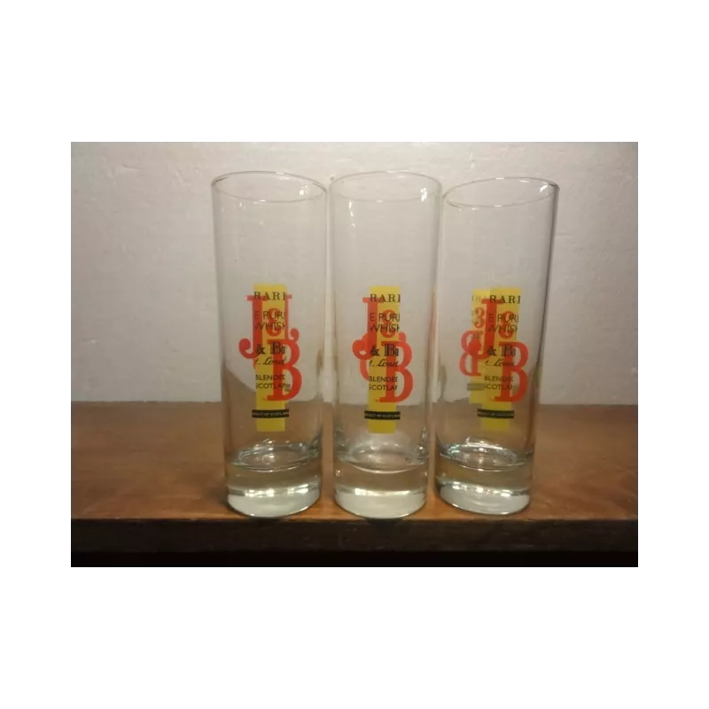 TROIS VERRES J&B 22CL HT. 15CM