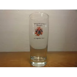 1 VERRE A BIERE  DE POMPIER  25CL