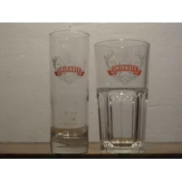 DEUX VERRES SMIRNOFF 22CL ET 25CL