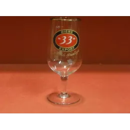 1 VERRE "33"EXPORT GRAND PRESTIGE HT. 15.50CM