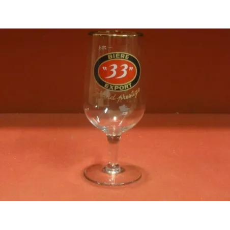 1 VERRE "33"EXPORT GRAND PRESTIGE HT. 15.50CM