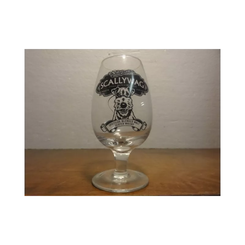 6 VERRES WHISKY SCALLYWAG 12CL HT. 13CM