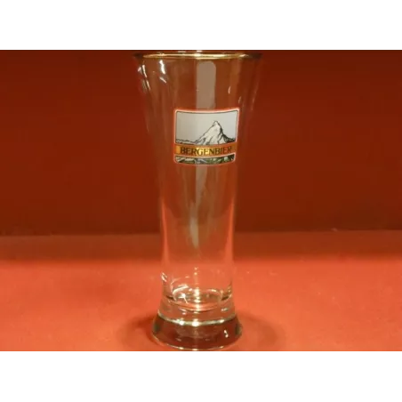 1 VERRE BERGENBIER 25CL HT. 18CM