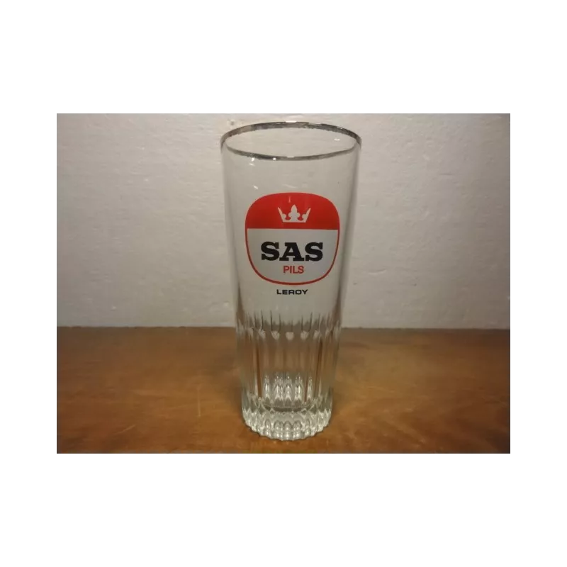 6 VERRES SAS PILS 25CL HT.14.80CM