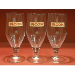 3 VERRES PICON 25CL 