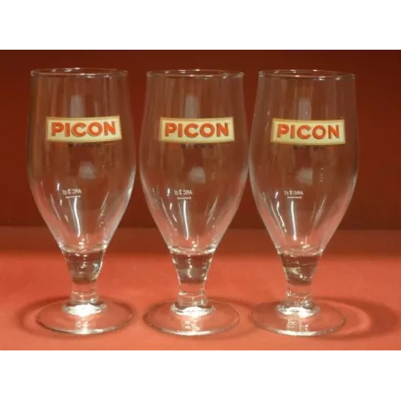 3 VERRES PICON 25CL 