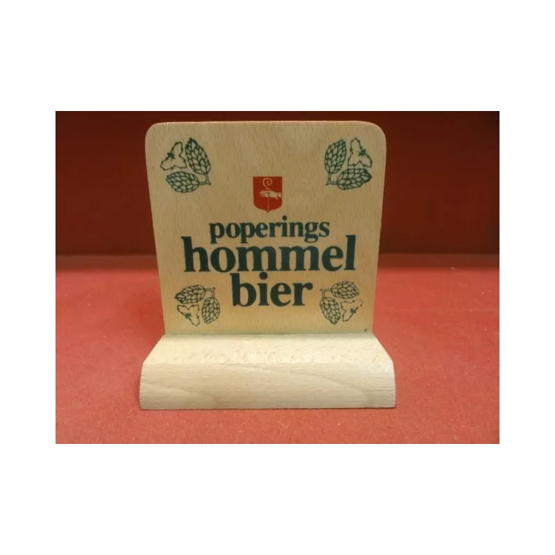 1 PORTE SOUS BOCK HOMMEL BIER 9.50X 9.50