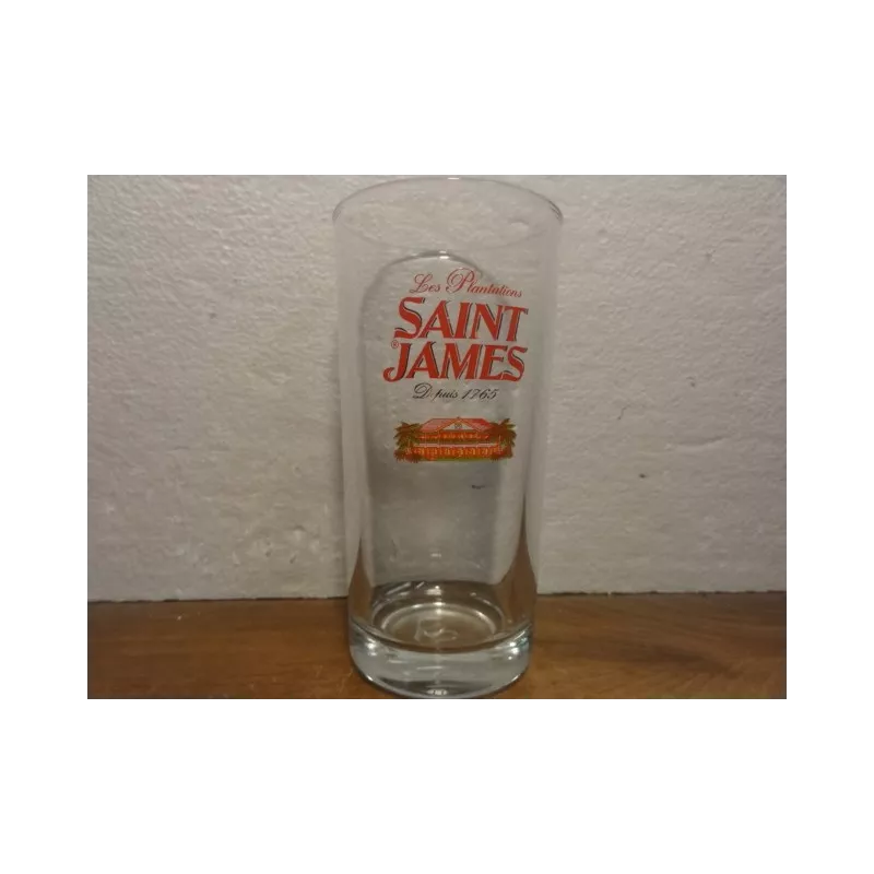 1 VERRE RHUM SAINT JAMES  25CL HT.13CM