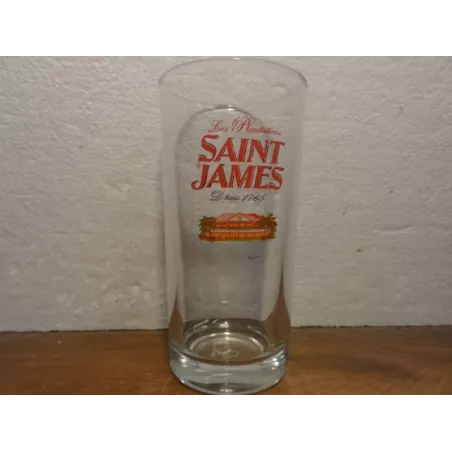 1 VERRE RHUM SAINT JAMES  25CL HT.13CM