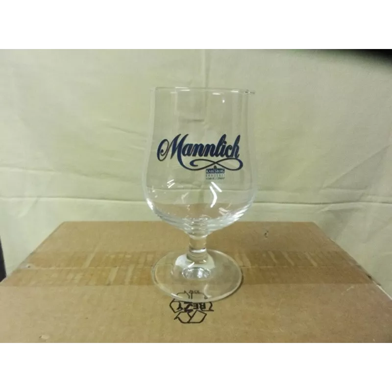 1 boite de 6 verres  karlsbrau  mannlich 25cl