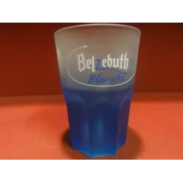 1 VERRE BELZEBUTH BLEU 25CL HT. 12CM