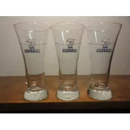 3 VERRES PASTIS DUVAL HT. 14.70CM