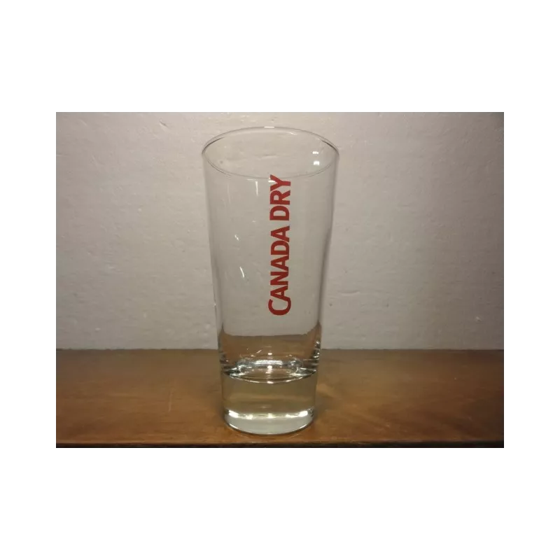 6 VERRES CANADA DRY 25CL HT. 14.40CM