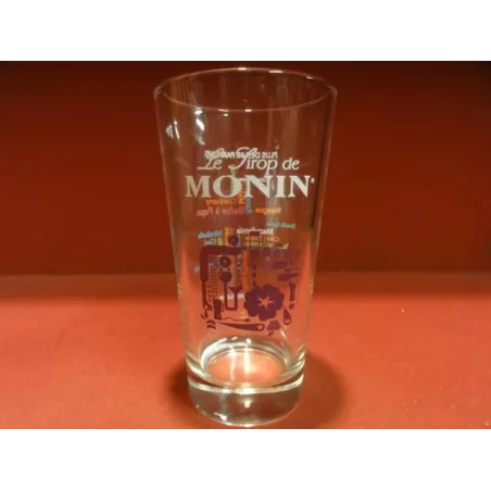 6 VERRES MONIN 33CL HT. 13.80CM