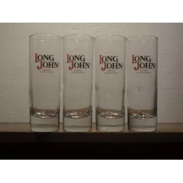 4 VERRES LONG JOHN 22CL HT. 15.20CM