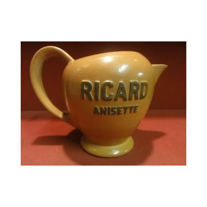 ANCIEN PICHET RICARD ANISETTE ATELIERS CERAMIQUE RICARD Jus grenier BISTROT D Marron - Vendu