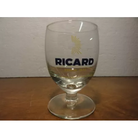 6 VERRES RICARD 1/2 SOLEIL 17CL