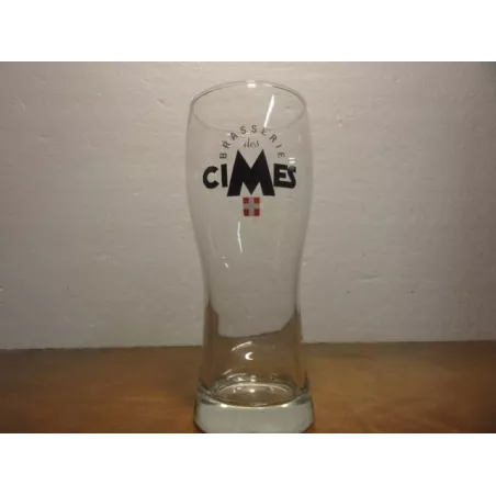 6 VERRES BRASSERIE DES CIMES  25CL