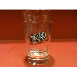 6 VERRES WILLIAM LAWSON'S 22CL HT. 11.60CM