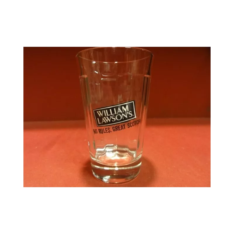 6 VERRES WILLIAM LAWSON'S 22CL HT. 11.60CM